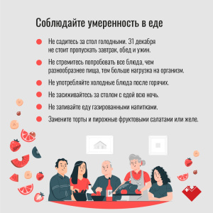 А вы знаете, что длительные новогодние праздники могут сказаться на здоровье?