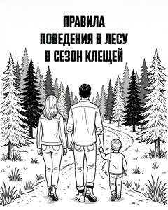 Правила поведения в лесу в сезон клещей