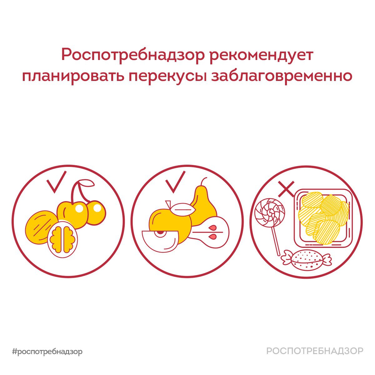 Роспотребнадзор рекомендует планировать перекусы заблаговременно Роспотребнадзор рекомендует планировать перекусы заблаговременно