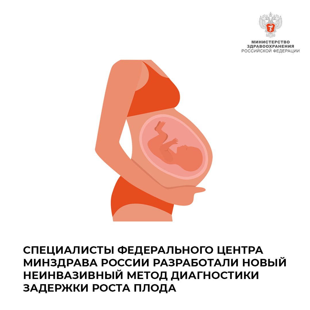 Специалисты федерального центра Минздрава России разработали новый неинвазивный метод диагностики задержки роста плода Специалисты федерального центра Минздрава России разработали новый неинвазивный метод диагностики задержки роста плода