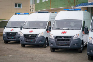 В Югорской городской больнице появится новая машина скорой помощи
