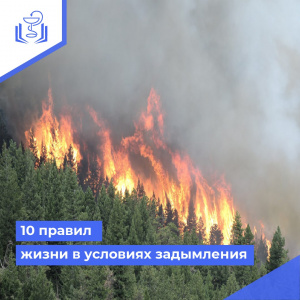 10 правил жизни в условиях задымления