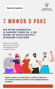 7 мифов о раке