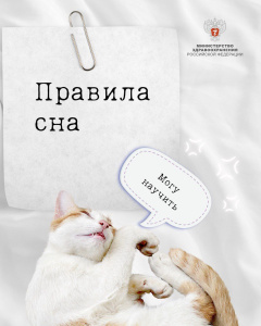 Правила сна