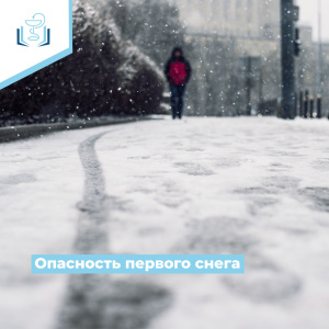Опасность первого снега