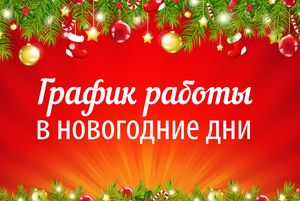 Расписание работы в праздничные дни