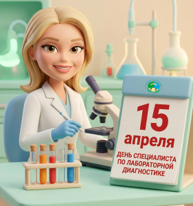 15 апреля - день специалиста по лабораторной диагностике