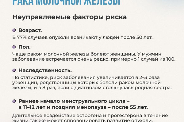 Неделя борьбы с раком молочной железы