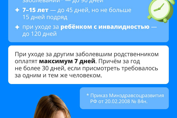 Причина отсутствия - болезнь