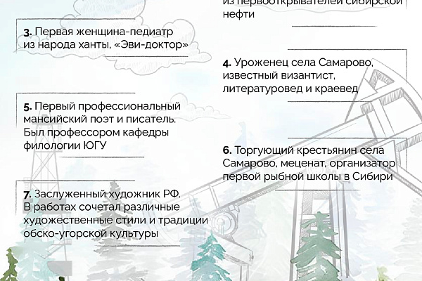 Филворд: Деятели Югры