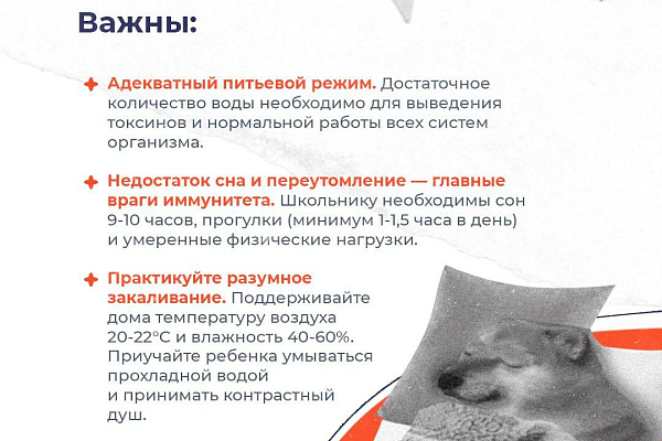 Как укрепить иммунитет детей осенью