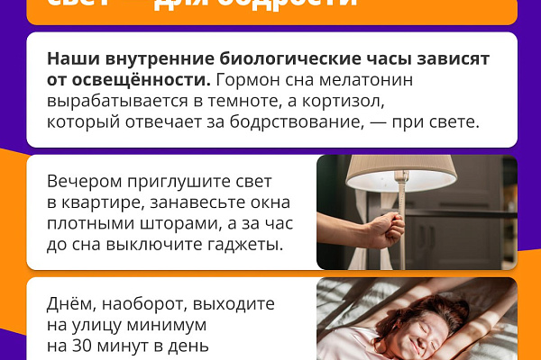 Правила здорового сна
