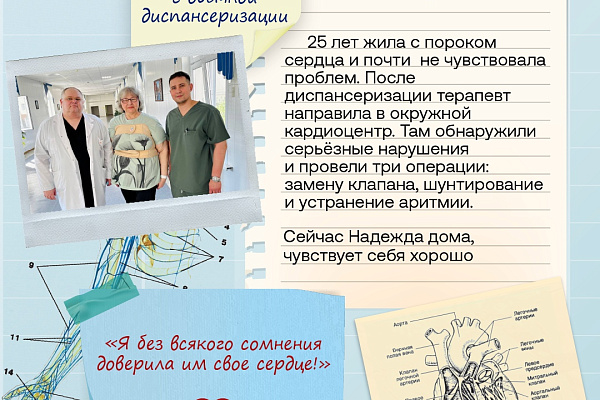 Диспансеризация спасает жизни: не стоит откладывать здоровье на потом