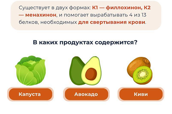 Витаминная азбука: от А до К