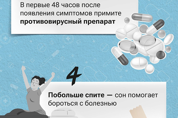 Как быстрее справиться с гриппом и простудой