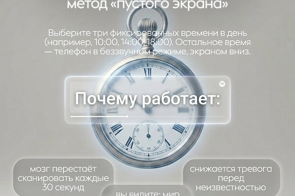 Контроль над экранным временем