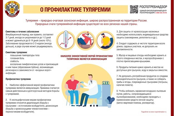 О профилактике туляремии