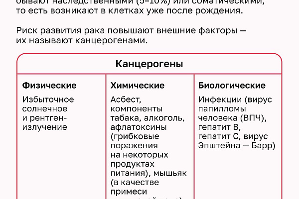 Онкозаболевания