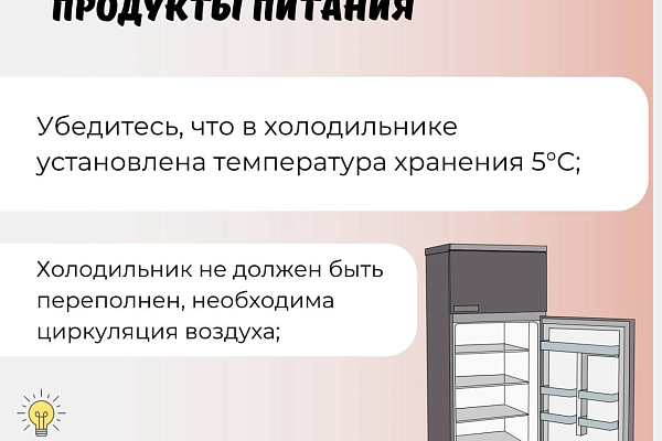 Как уменьшить риск пищевого отравления