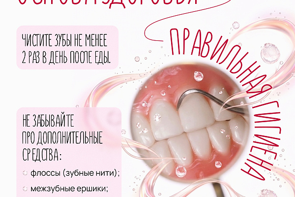 Ответственное отношение к здоровью полости рта