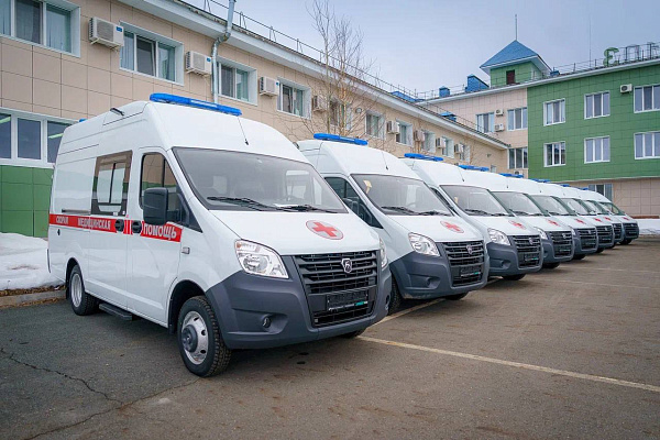 В Югорской городской больнице появится новая машина скорой помощи