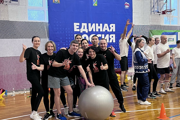 Команда «Пульс» на веселых стартах