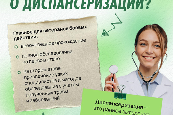 Что важно знать о диспансеризации?
