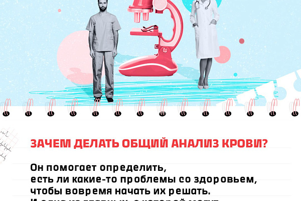 Важное напоминание: сдай общий анализ крови