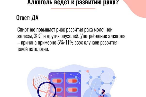А вы знаете, что безопасной дозы алкоголя не существует?