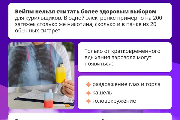 Сладкая гадость: чем опасны вейпы
